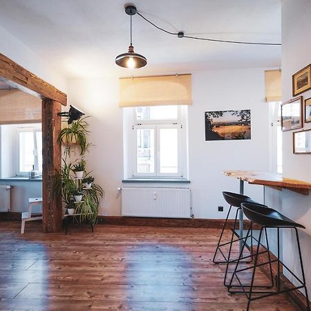 Studio Apartment Zur Alten Post, 48Qm Individualapartment Mit Blick Ueber Zittaus Altstadt, Ferienwohnung Im Altstadtkern Umrandet Vom Zittauer Gebirge Eksteriør billede